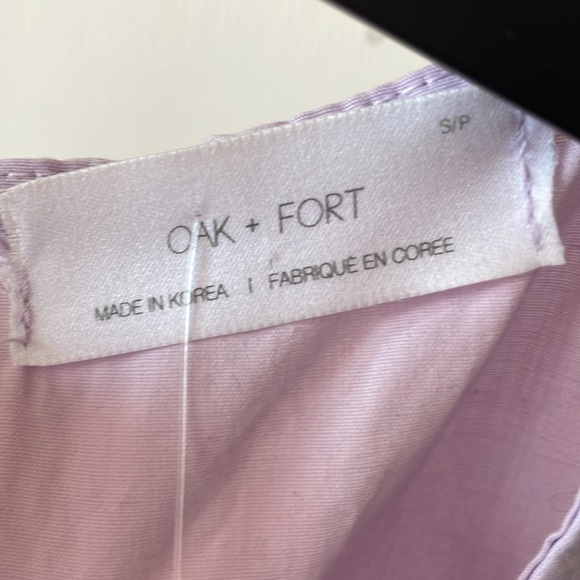 OAK & FORT lilac dress - Picture 3 of 4